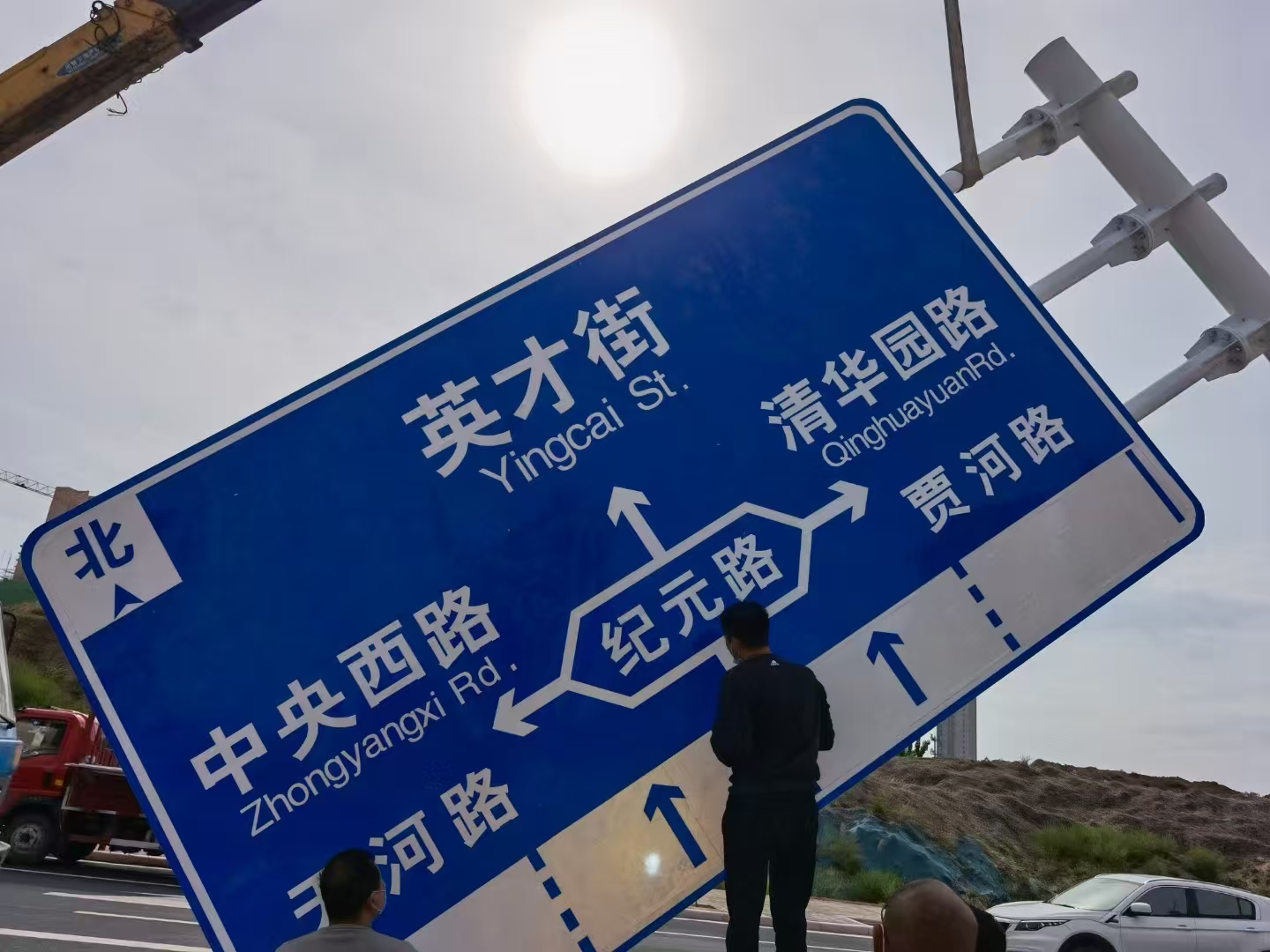 三沙市警示牌高速龙门架 - 价格